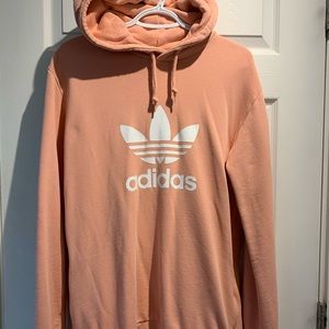 Men’s muted pink Adidas Hoodie